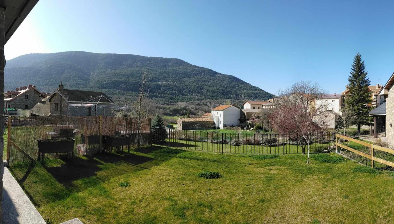 Casa Cotefablo Alojamiento Ara Gavin Biescas Exteriör bild