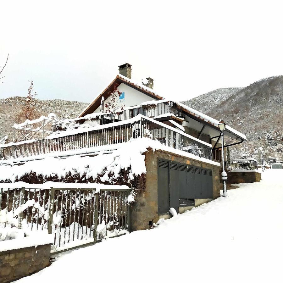 Casa Cotefablo Alojamiento Ara Gavin Biescas Exteriör bild