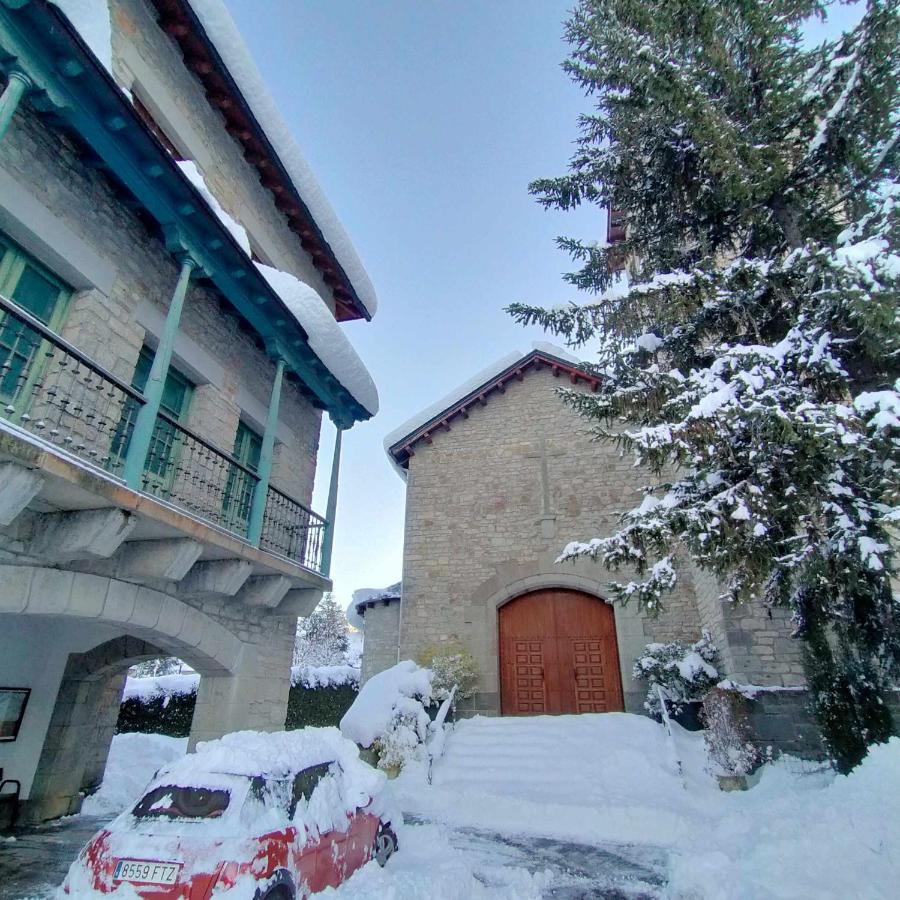 Casa Cotefablo Alojamiento Ara Gavin Biescas Exteriör bild