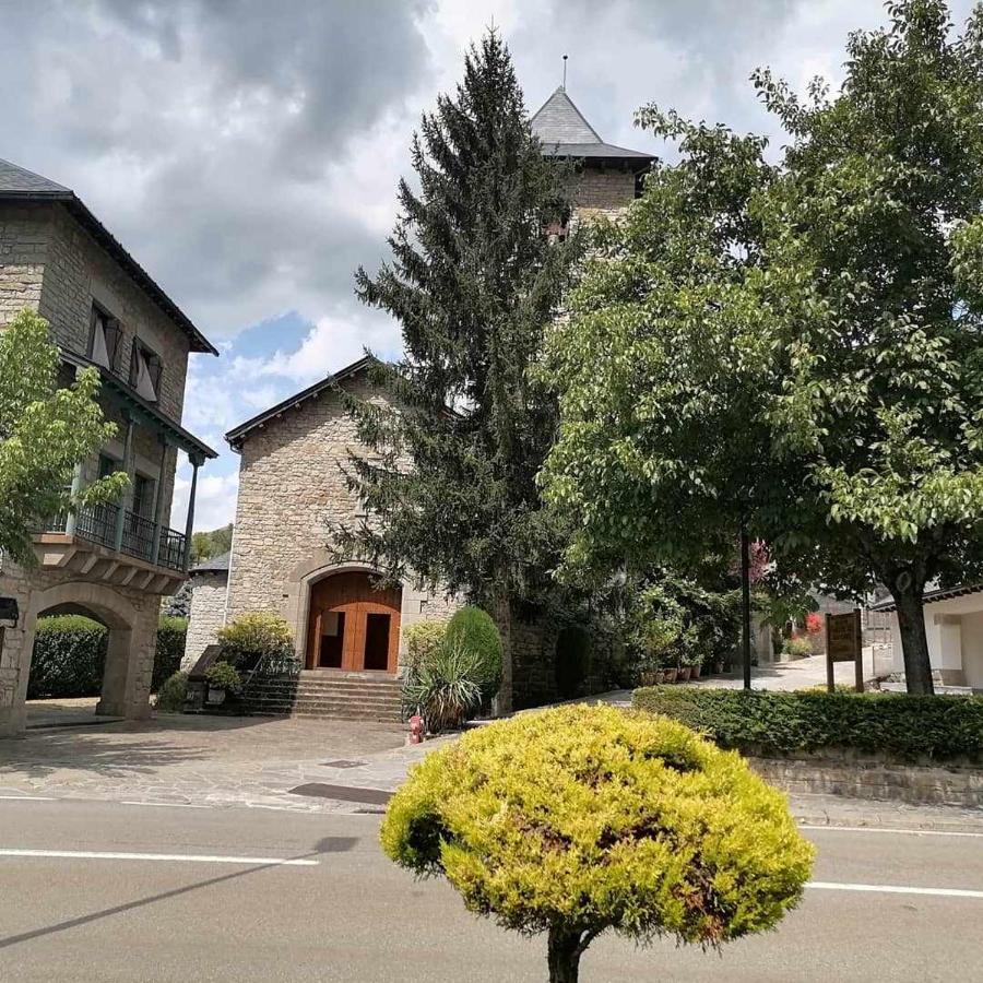 Casa Cotefablo Alojamiento Ara Gavin Biescas Exteriör bild
